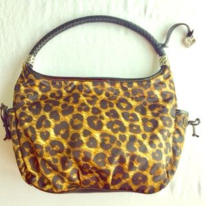 🖤Brighton Cheetah & Patent Leather Shoulder Bag🖤